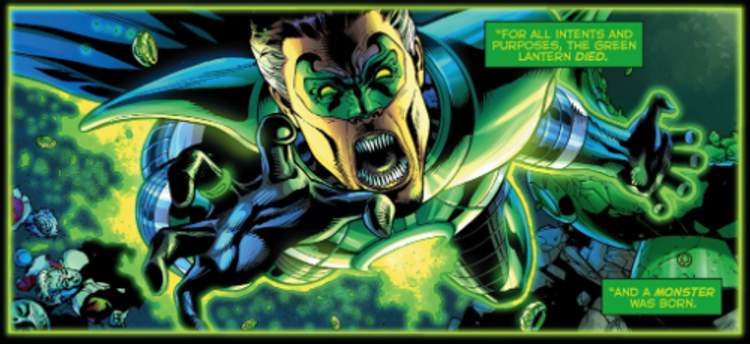 Hal Jordan parallax