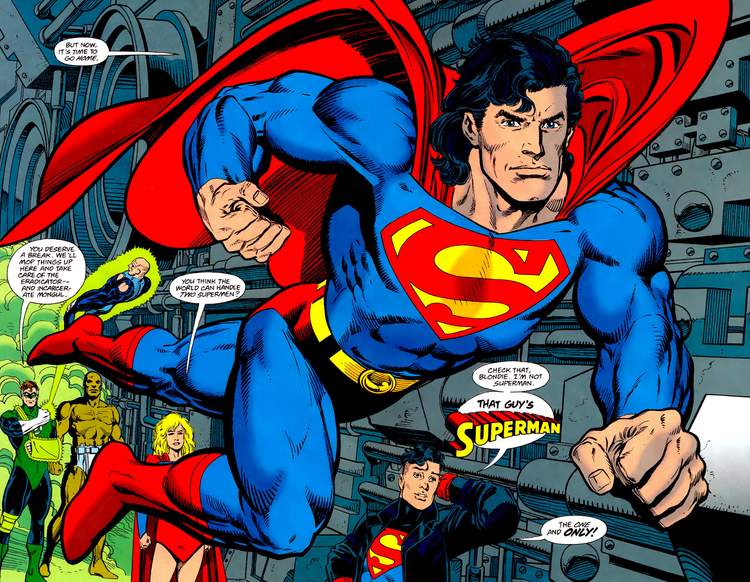 Menção honrosa: Mullets do Superman